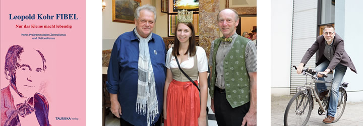 Leopold Kohr Akademie, Ehrenpreis, 2019, Bio Heu Region Trumer Seenland, Buchpräsentation, Leopold Kohr Fibel, Niko Paech Vortrag